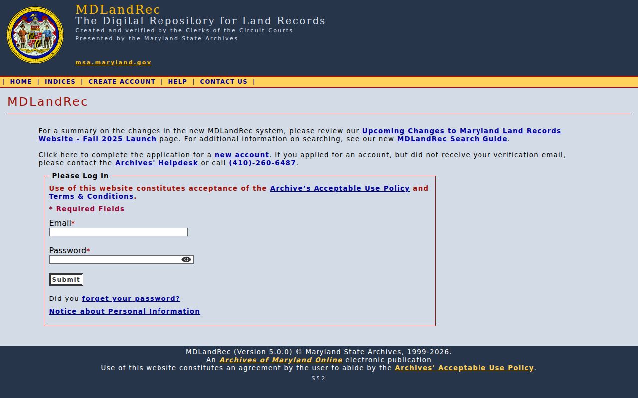 Greenbelt people search through the MDLandRec deed portal